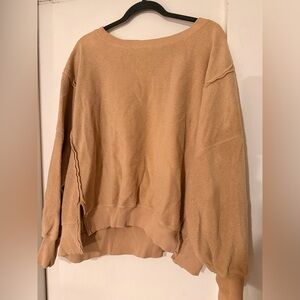 Oversized Fleece aerie crewneck